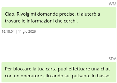 Codici tipologia di risposta nella trascrizione